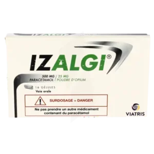IZALGI 500 mg/25 mg Achat Sans Ordonnance en France